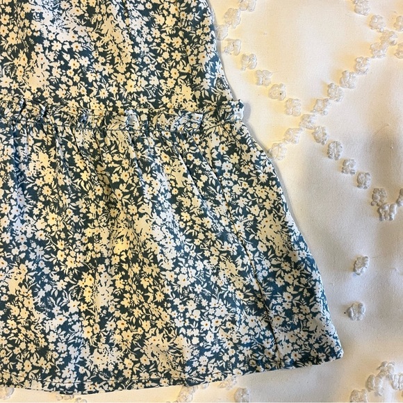 Paper Crane Floral Blue Skirt - Picture 4 of 4